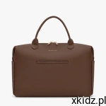 MyBabyBag Brown – torba dla mamy z 6 przegródkami, eko skóra