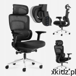 Mark Adler Fotel obrotowy biurowy z masażerem Visioner 6.1 Black