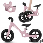 Kidwell lekki Rowerek biegowy składany FLEX 12 cali PINK 2+
