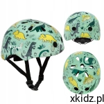 Kidwell KASK ochronny ORIX dla dzieci rower hulajnoga Plus Dino S
