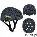 Kidwell KASK ochronny ORIX dla dzieci rower hulajnoga Plus Graffiti S