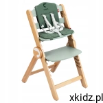 Kidnort Krzesełko do karmienia do 75 kg Drömmer Unique Foggy Green - Zielone