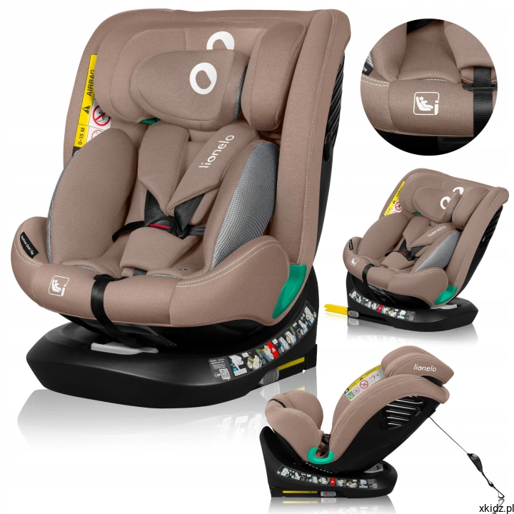 LIONELO-Fotelik-samochodowy-obrotowy-BASTIAAN-ONE-I-SIZE-40-150cm-Beige