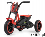 Milly Mally Gokart na pedały trójkołowy RIDER jeździk do 30kg Red 3+