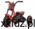 Gokart na pedały Milly Mally Rider czerwony dla dzieci 3+ - widok całego pojazdu