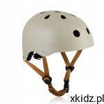 Lionelo Helmet kask dziecięcy na rower hulajnogę S 50-56cm od 2 lat Beige