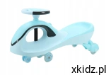Jeździk grawitacyjny Baby Mix G-Force LED Twist Car niebieski dla dzieci do 50 kg