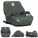 Lorelli fotelik Pyxis z oparciem i-Size 125-150cm ISOFIX 2w1 podwyższenie Green