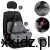 Fotelik Lorelli Pyxis i-Size Green - prowadzenie pasa 3-punktowego przez prowadnice