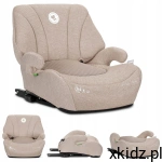 Lorelli fotelik Pyxis z oparciem i-Size 125-150cm ISOFIX 2w1 podwyższenie Beige