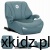 Fotelik samochodowy Lorelli Pyxis i-Size 125-150 cm Blue - widok z przodu w kolorze niebieskim
