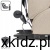 Fotelik samochodowy Lorelli Rio Beige - montaż ISOFIX z pasem Top Tether