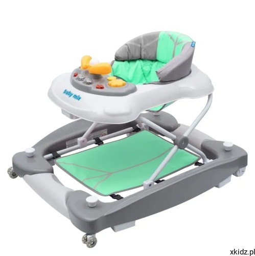 Baby-Mix-Chodzik-dla-dzieci-z-trampolina-i-silikonowymi-kolkami-MINT