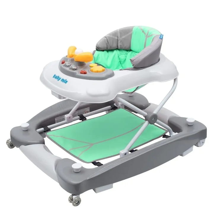 Baby-Mix-Chodzik-dla-dzieci-z-trampolina-i-silikonowymi-kolkami-MINT
