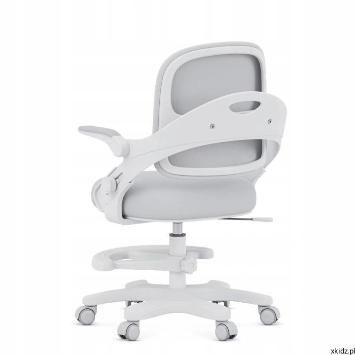 Fotel Mark Adler Junior 4.3 Grey - oparcie z oddychającej siatki mesh