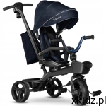 Lionelo KORI Rowerek trójkołowy spacerowy 2w1 Blue Navy