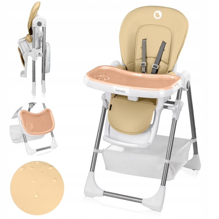 Lionelo-LINN-PLUS-Krzeselko-do-karmienia-regulowane-skladane-Beige