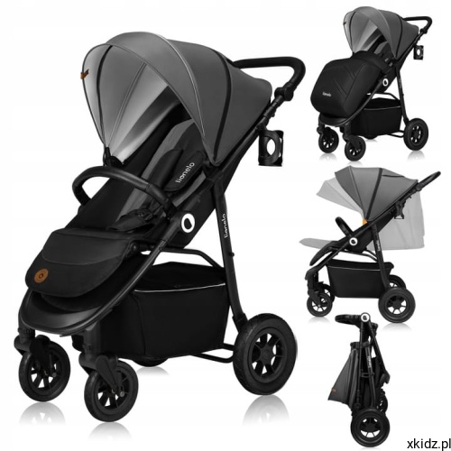 Lionelo-NATT-Wozek-spacerowy-lekki-Spacerowka-do-22kg-pompowane-kola-Grey