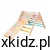 Drewniany zestaw wspinaczkowy Montessori Baby Mix 2w1 - trójkąt Pikler ze zjeżdżalnią