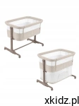 Carrello Picto 3w1 łóżeczko dostawne kojec regulacja 6 stopni Beige