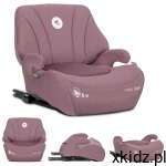 Lorelli fotelik Pyxis z oparciem i-Size 125-150 cm ISOFIX 2w1 podwyższenie Pink