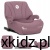 Fotelik Lorelli Pyxis i-Size 125-150 cm ISOFIX Pink - widok z przodu w kolorze różowym