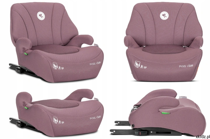 Fotelik Lorelli Pyxis i-Size - zaczepy ISOFIX stabilizujące fotelik w samochodzie