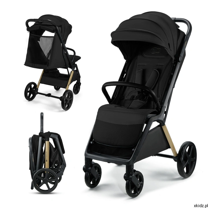 Kinderkraft-Wozek-spacerowy-lekki-kompaktowy-LOOM-do-22-kg-Black