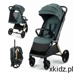 Kinderkraft Wózek spacerowy lekki kompaktowy LOOM do 22 kg Green