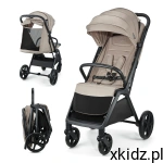 Kinderkraft Wózek spacerowy lekki kompaktowy LOOM do 22 kg Beige