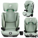 Kidnort Fotelik samochodowy isofix I-Size 100-150cm (15-36 kg) NATT Green