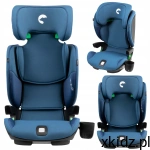 Kidnort Fotelik samochodowy isofix I-Size 100-150cm (15-36 kg) NATT Blue