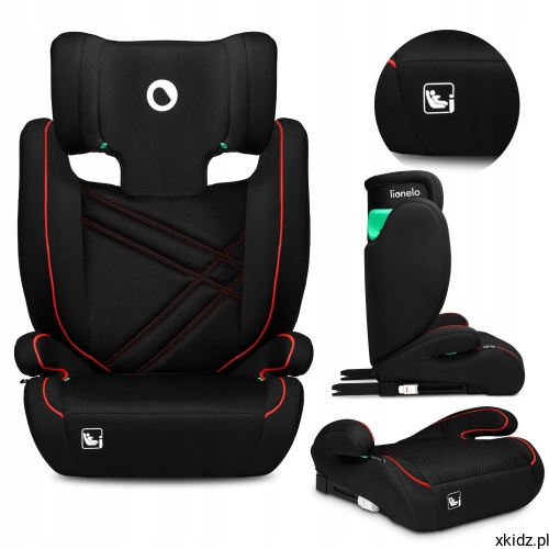 LIONELO-Fotelik-samochodowy-HUGO-i-Size-100-150cm-ISOFIX-15-36-Sporty-black