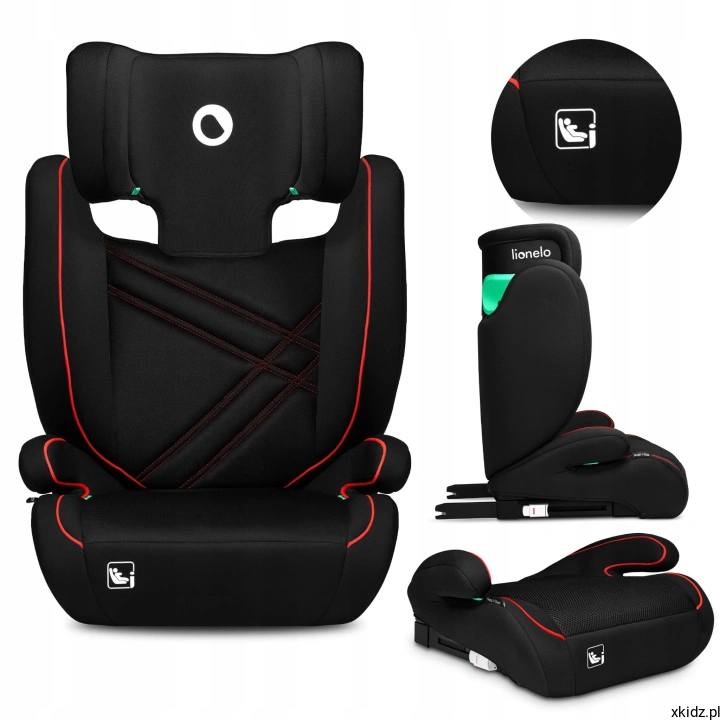 LIONELO-Fotelik-samochodowy-HUGO-i-Size-100-150cm-ISOFIX-15-36-Sporty-black