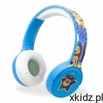 Nickelodeon Słuchawki Bezprzewodowe Bluetooth Psi Patrol Chase Dla Dzieci