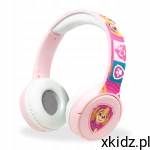 Nickelodeon Słuchawki Bezprzewodowe Bluetooth Psi Patrol Skye Dla Dzieci