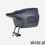 Koszyk rowerowy fotelik przedni dla psa KVISP Midnight Gray r. S