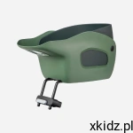 KVISP Koszyk Rowerowy dla Psa M – Przedni Fotelik Premium do 12 kg Green