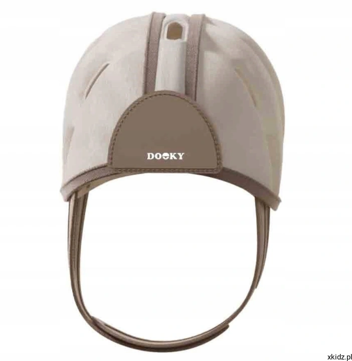 Kask do nauki chodzenia Dooky - delikatna tkanina przyjazna dla skóry dziecka