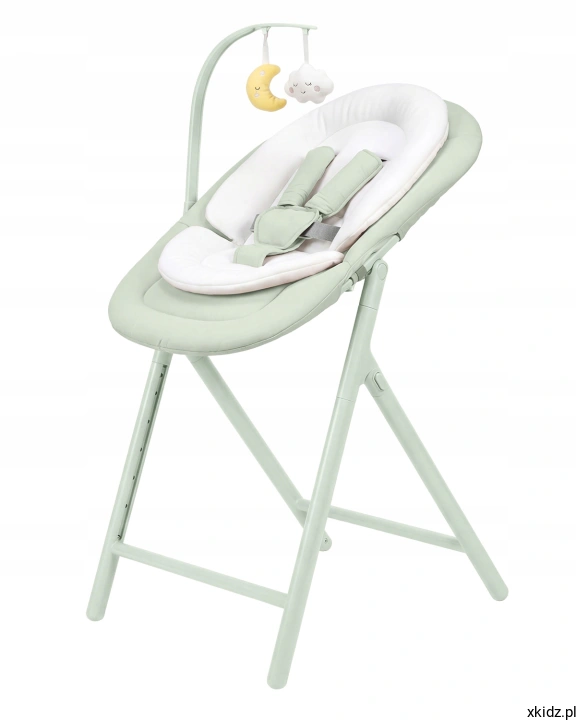 Carrello Tenero Atlantis Grey - funkcja leżaczka niemowlęcego od pierwszych dni