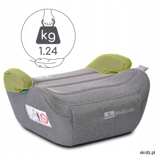 Podstawka i-Size Lorelli Magellan Grey - lekka konstrukcja 1,24 kg do przenoszenia