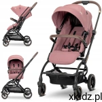 Lorelli Makaya PINK Wózek Spacerowy Obrotowy 360° do 22 kg – Spacerówka Przód Tył 