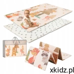 Lorelli mata piankowa dwustronna składana 120×180 cm, beige, 0+