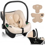 LIONELO Fotelik samochodowy nosidełko 0-13kg 40-87cm ADAC Astrid Beige