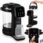 Lionelo Babypresto 2.0 Black Ekspres do Mleka z Lampą UV 3L 1200W