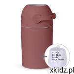 Kosz na Zużyte Pieluchy Magic Majestic Burgundowy 40 L + Worki