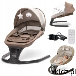 Lorelli Siena Mocha Elektryczny Bujaczek Leżaczek z Pilotem 0-9 kg