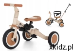 Petite&Mars Turbo - wielofunkcyjny rowerek trójkołowy 5w1 beż