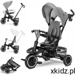 Lorelli Freccia Grey – rowerek trójkołowy 5w1, obrót 360°