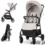 Lorelli ZOZU Grey – wózek 5,8 kg, Autofold jedną ręką, koła 360°